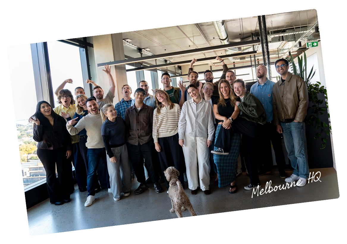 The Garden team at Melbourne HQ