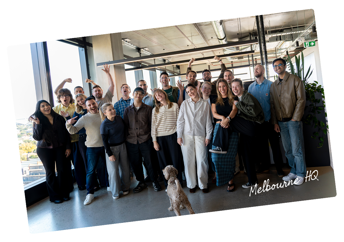 The Garden team at Melbourne HQ