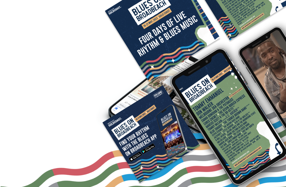Helping achieve record-high attendees for Blues on Broadbeach music festival