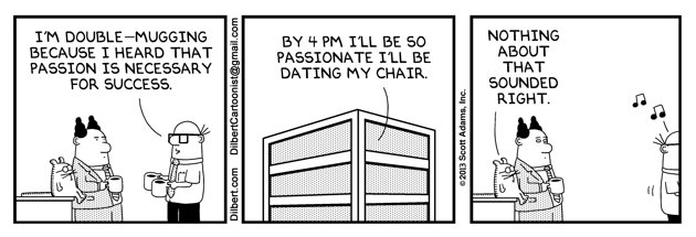 dilbert about Fear of Failure