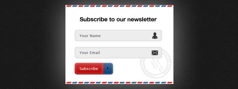 newsletter signup