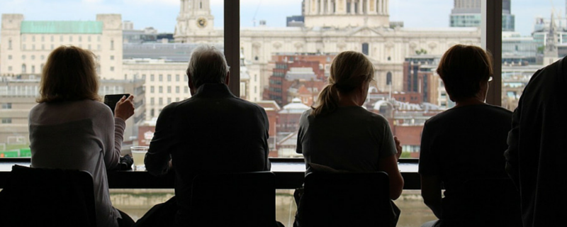 people talking