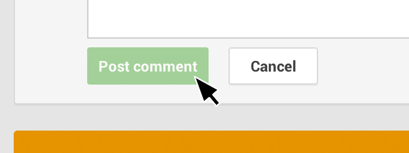 Post valuable comments