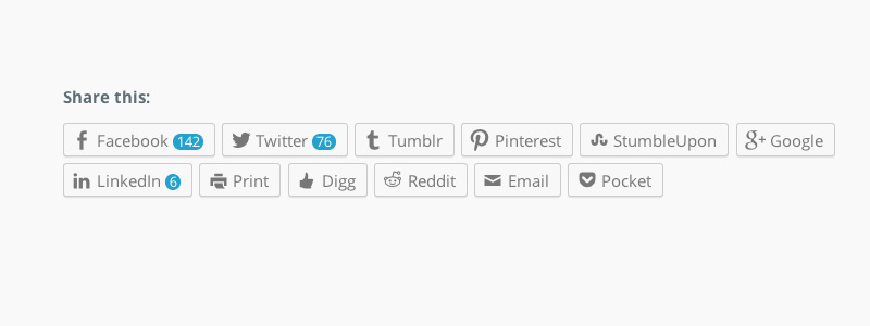 Sharing Buttons