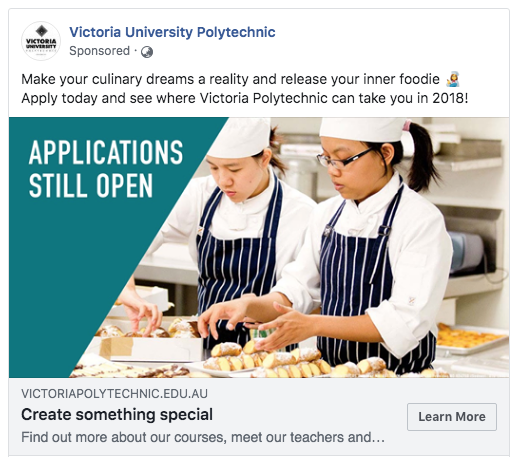 Culinary Course in Victoria University Polytechnic