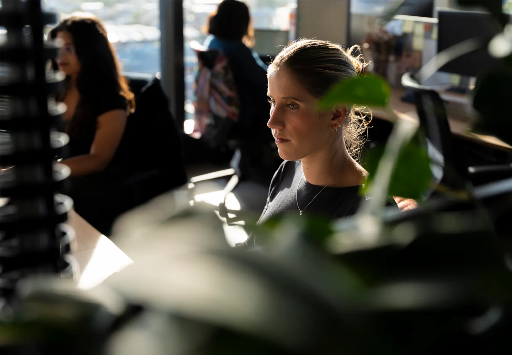 The Garden's client experience team at work